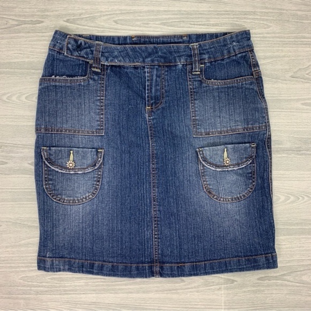 725 Vintage Y2K  Denim Skirt